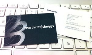 Two Thirds Design New Business Cards
