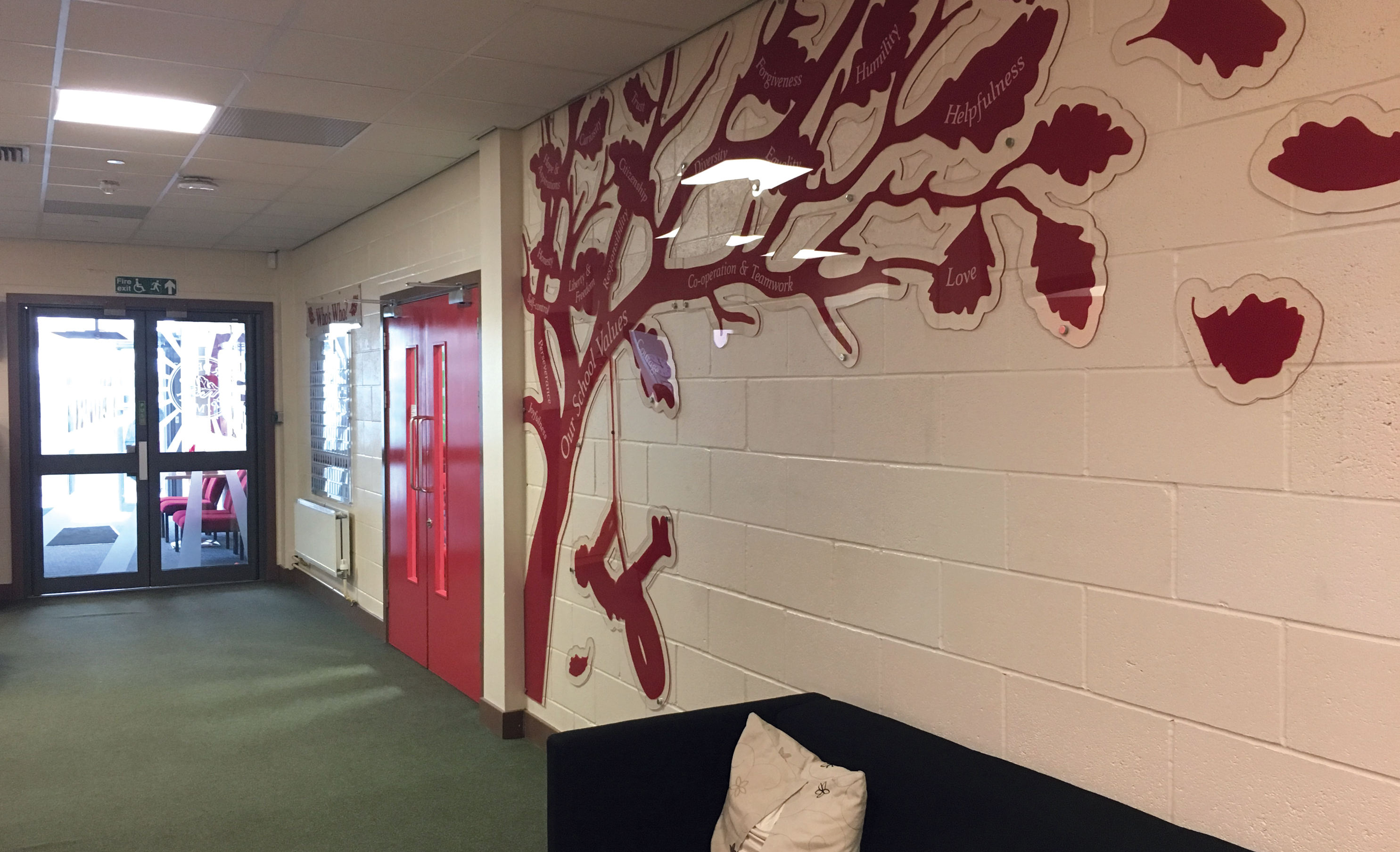 School Corridor Decoration Ideas