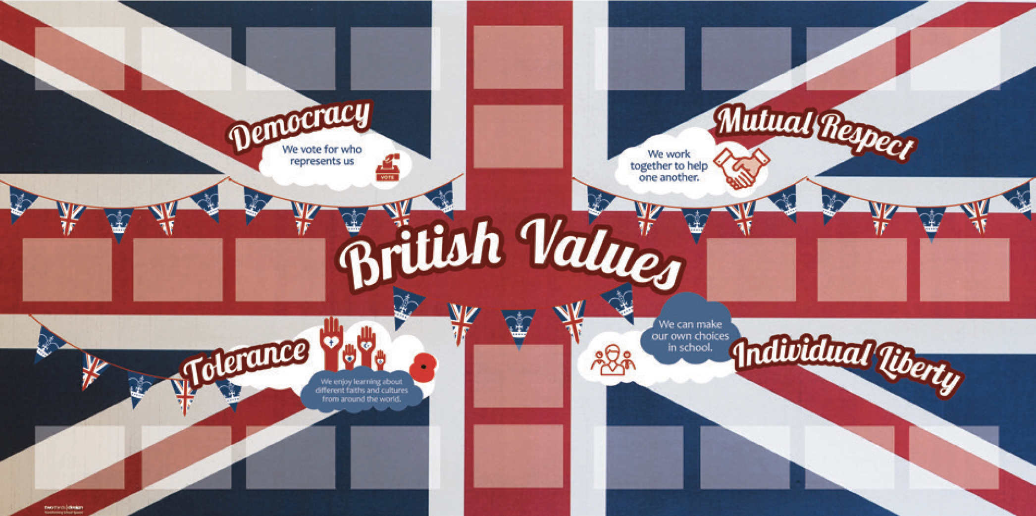 British Values Display Board